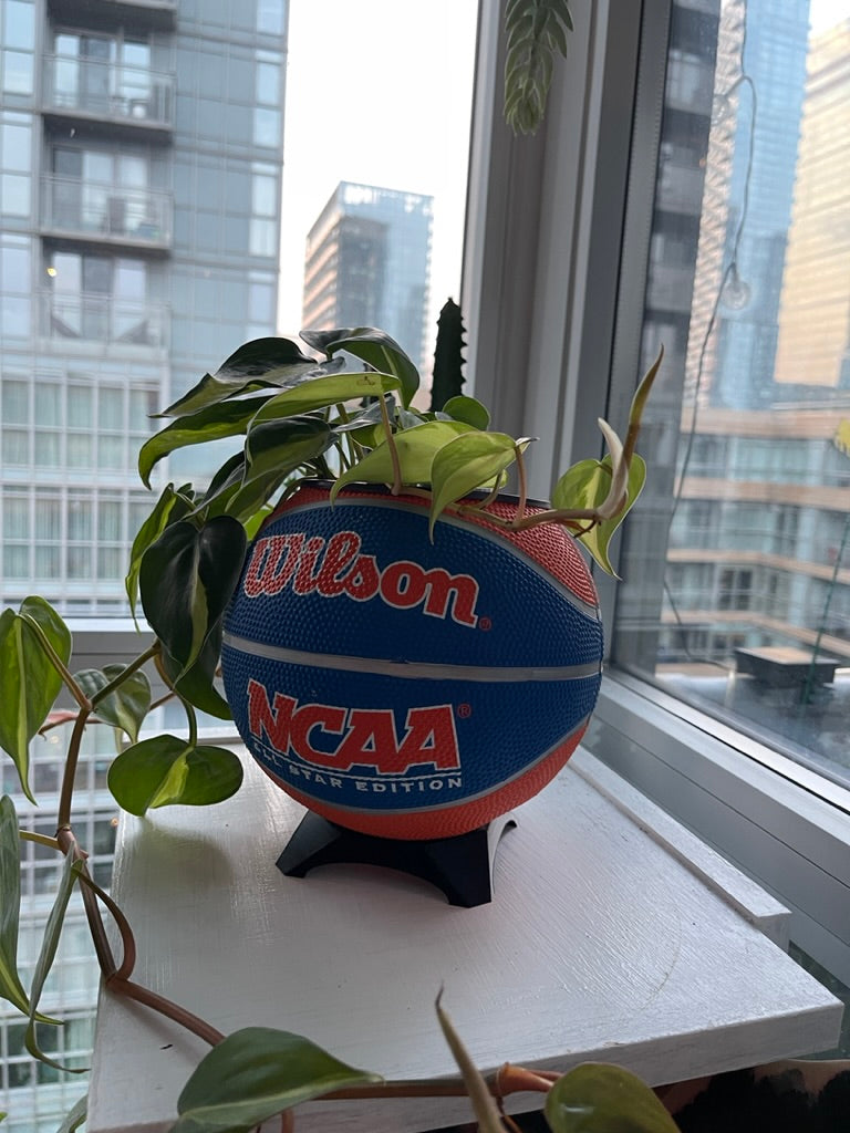 Mini Basketball Planter (NCAA Orange)