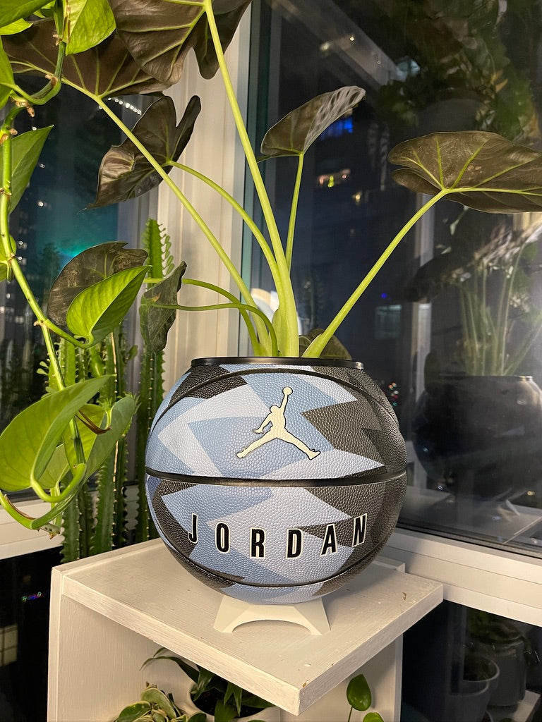 Nike Jordan Large Basketball Planter (Geometric Blue)