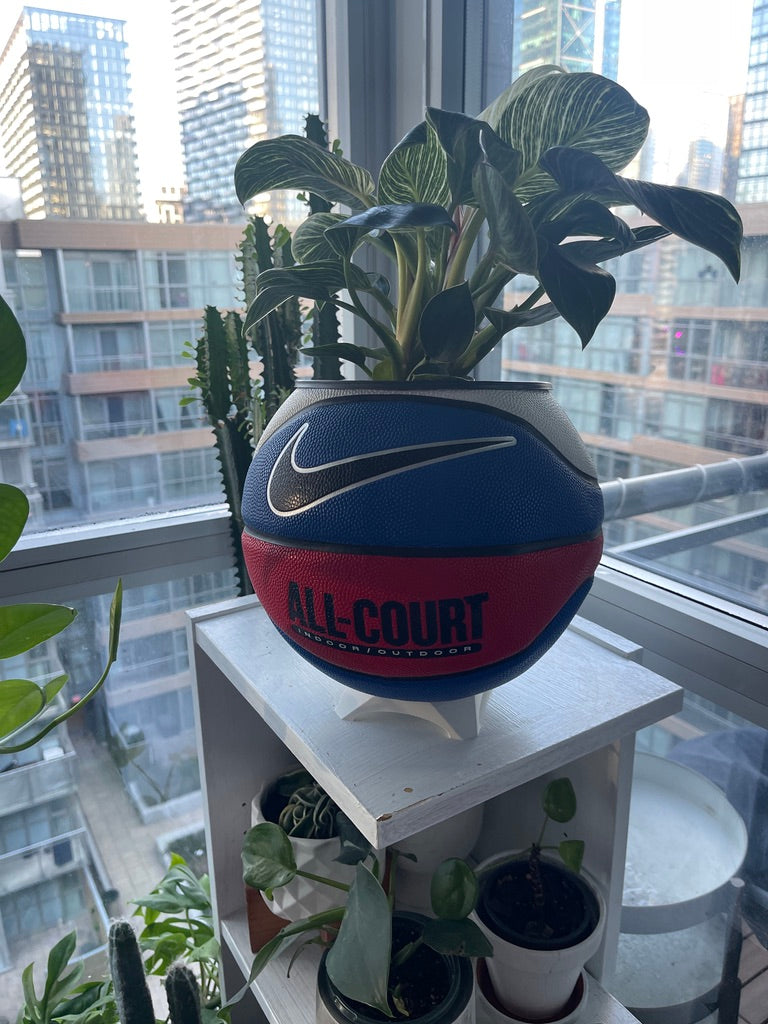 Nike Large Basketball Planter (Red, White, & Blue All-Court)