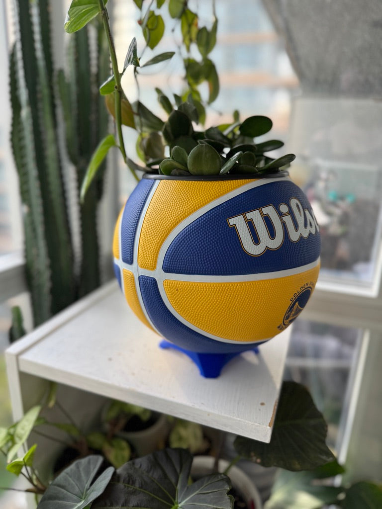 Large Basketball Planter (Golden State Warriors - OG)