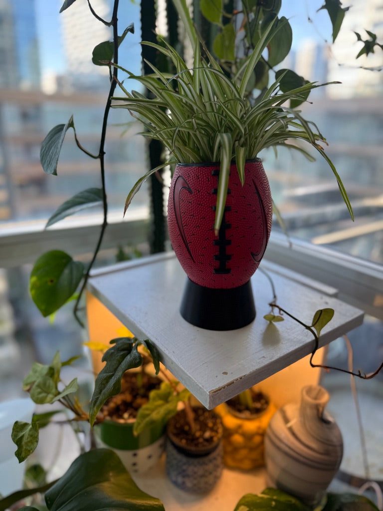 Nike Mini Football Planter (Red)
