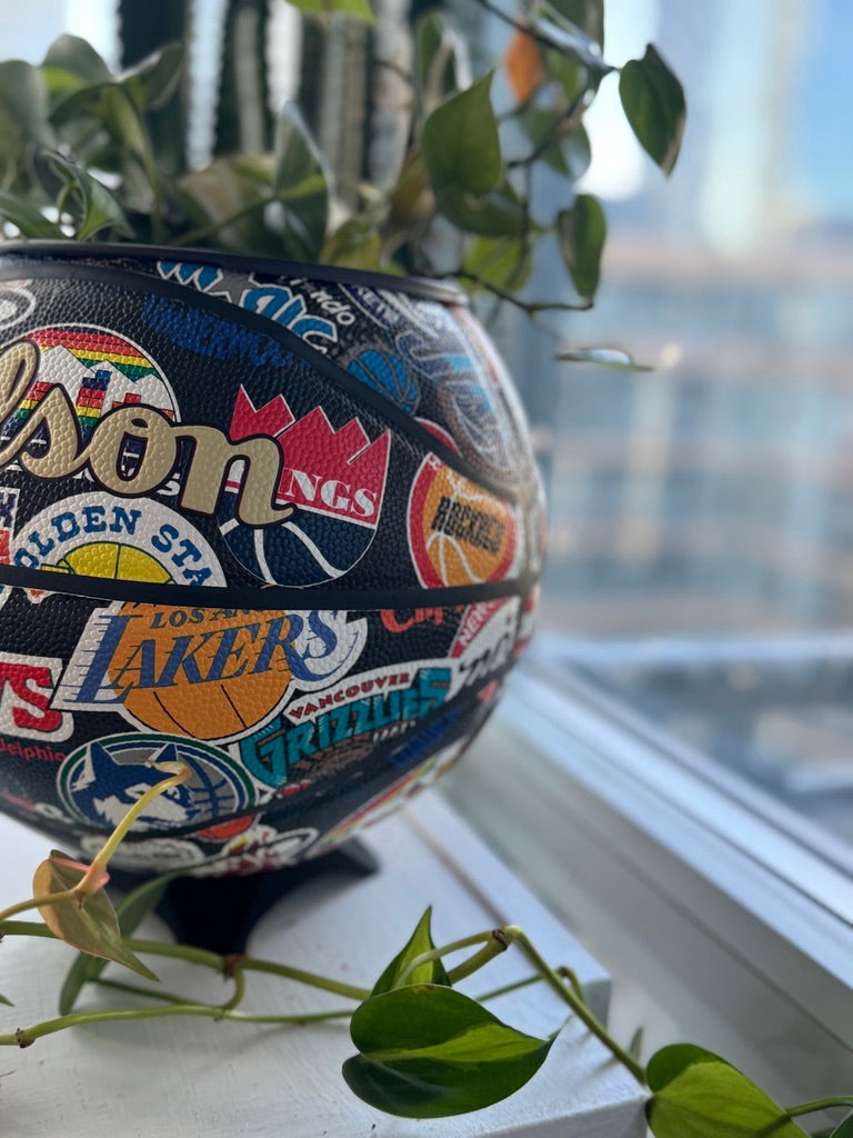 Large Basketball Planter (NBA All Teams)