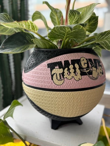 Nike Large Basketball Planter (Ja Morant Twelve Pink)