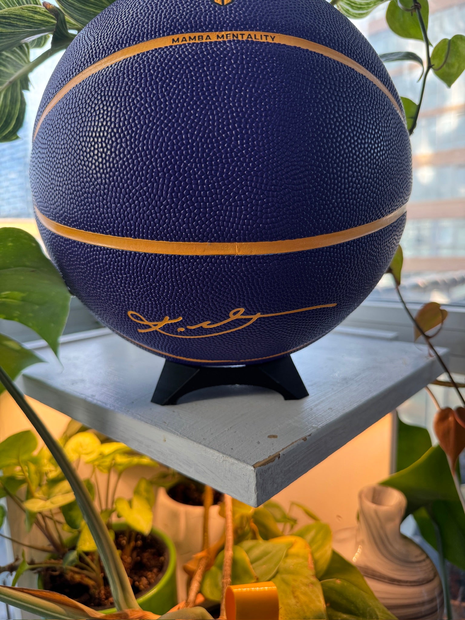 Nike Jordan Large Basketball Planter (Kobe Bryant Mamba Purple)