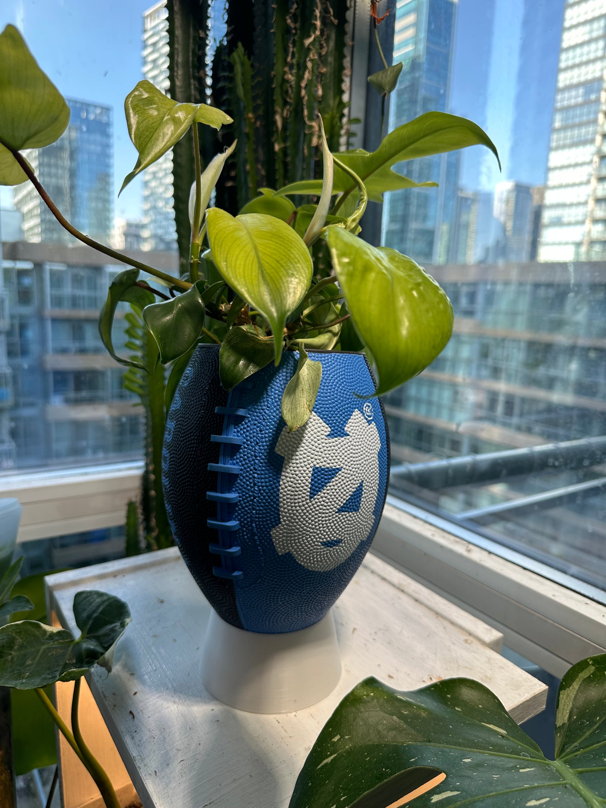 Large Football Planter (UNC)