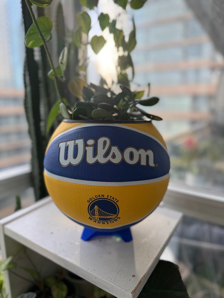 Large Basketball Planter (Golden State Warriors - OG)