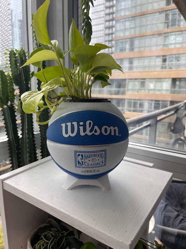 Mini Basketball Planter (Orlando Magic)