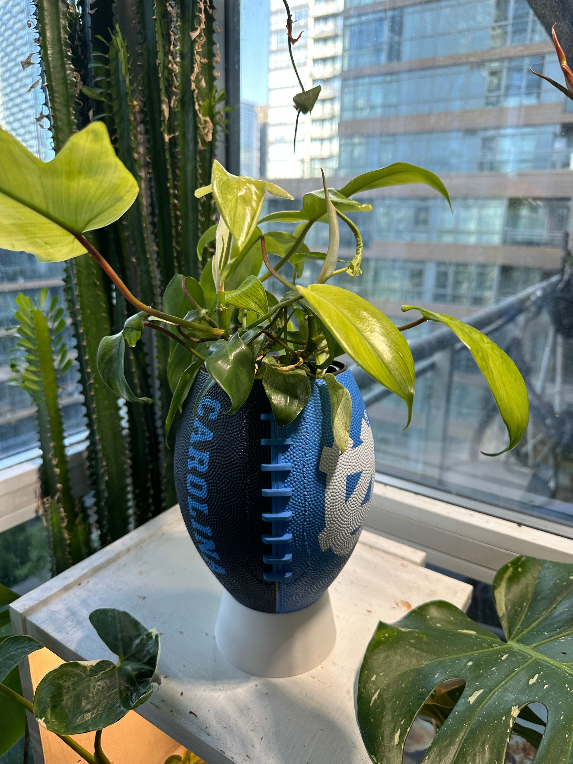 Large Football Planter (UNC)