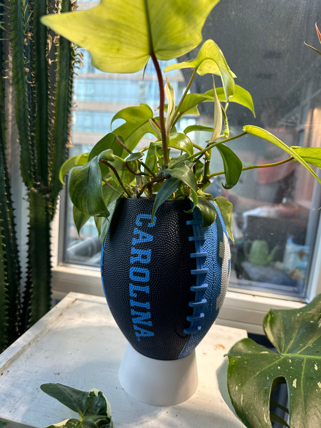 Large Football Planter (UNC)