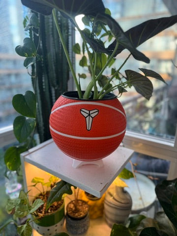 Nike Large Basketball Planter (Kobe Bryant Orange)