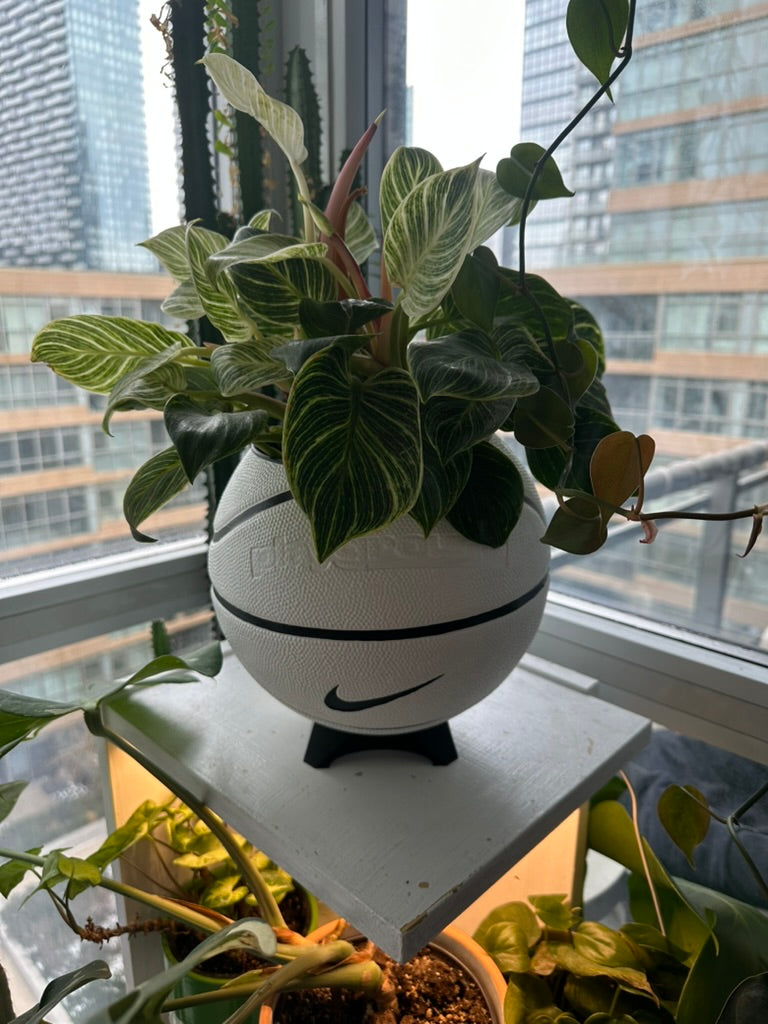 Nike Large Basketball Planter (White & Black)