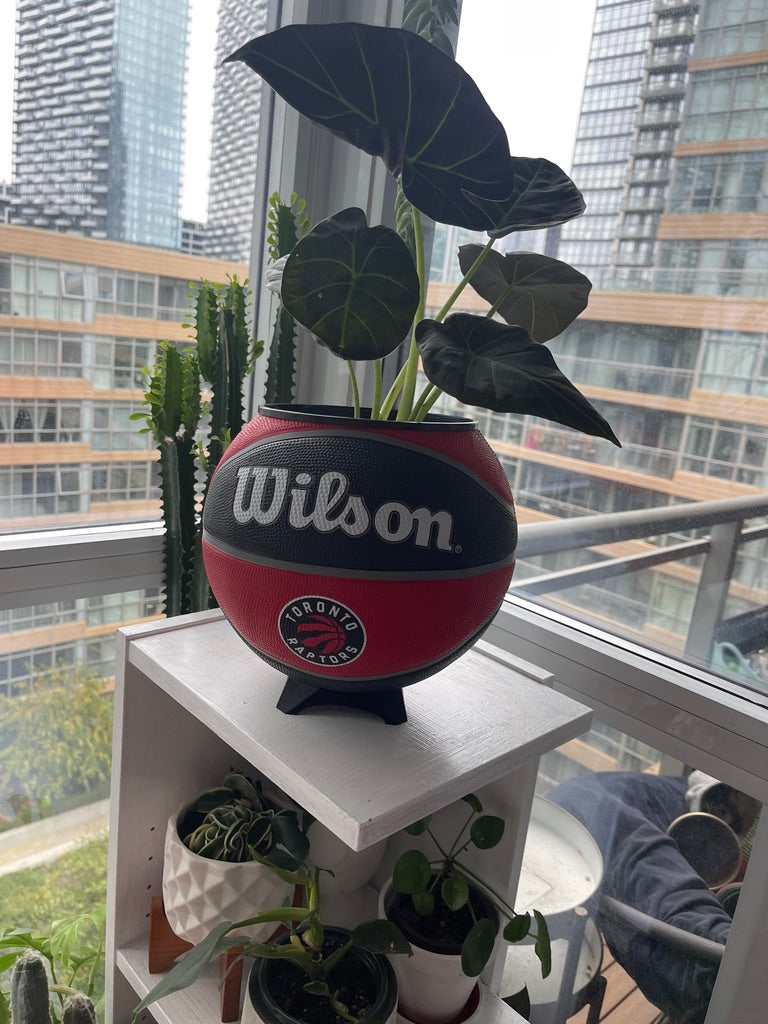 Large Basketball Planter (Toronto Raptors)