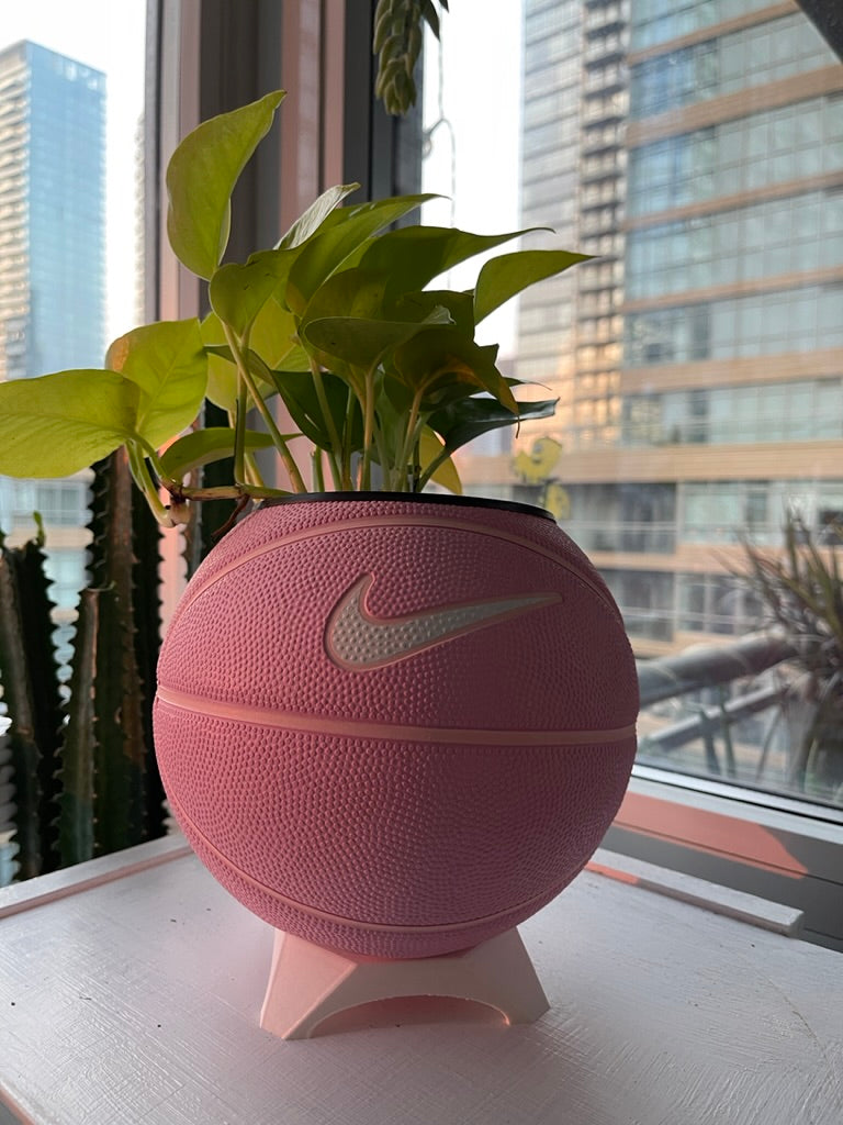 Nike Mini Basketball Planter (Strawberry Milk)