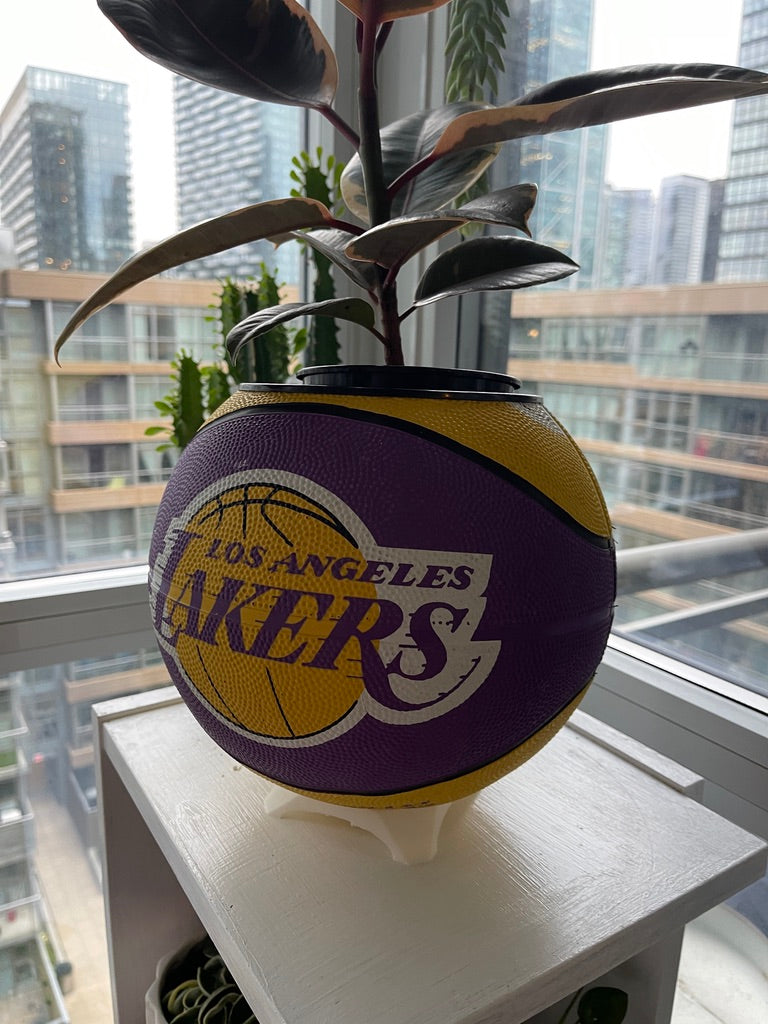 Large Basketball Planter (Los Angeles Lakers - OG)