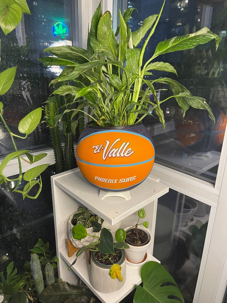 Large Basketball Planter (Phoenix Suns)