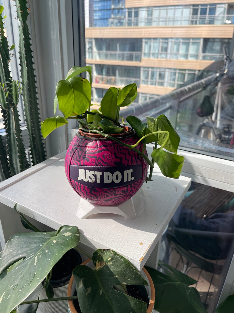 Nike Mini Volleyball Planter (Grape Juice)