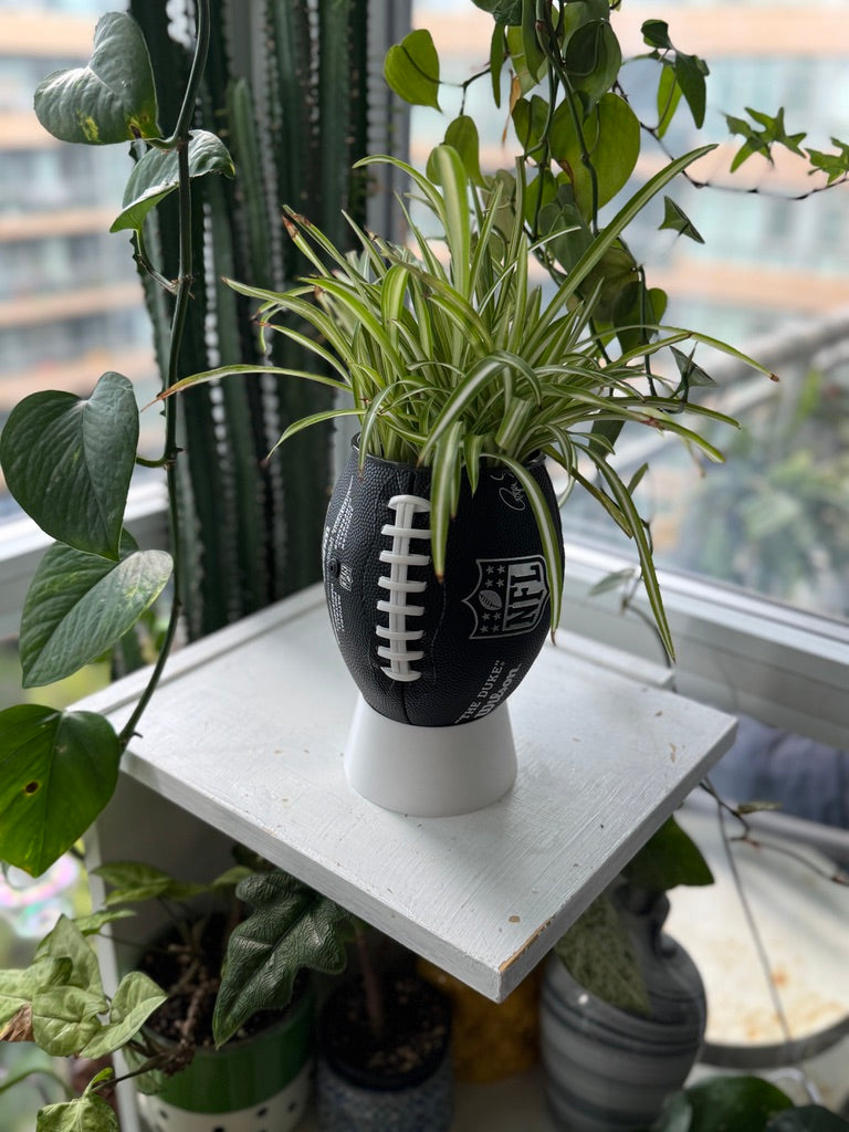 Mini Football Planter (The NFL OG - Black)