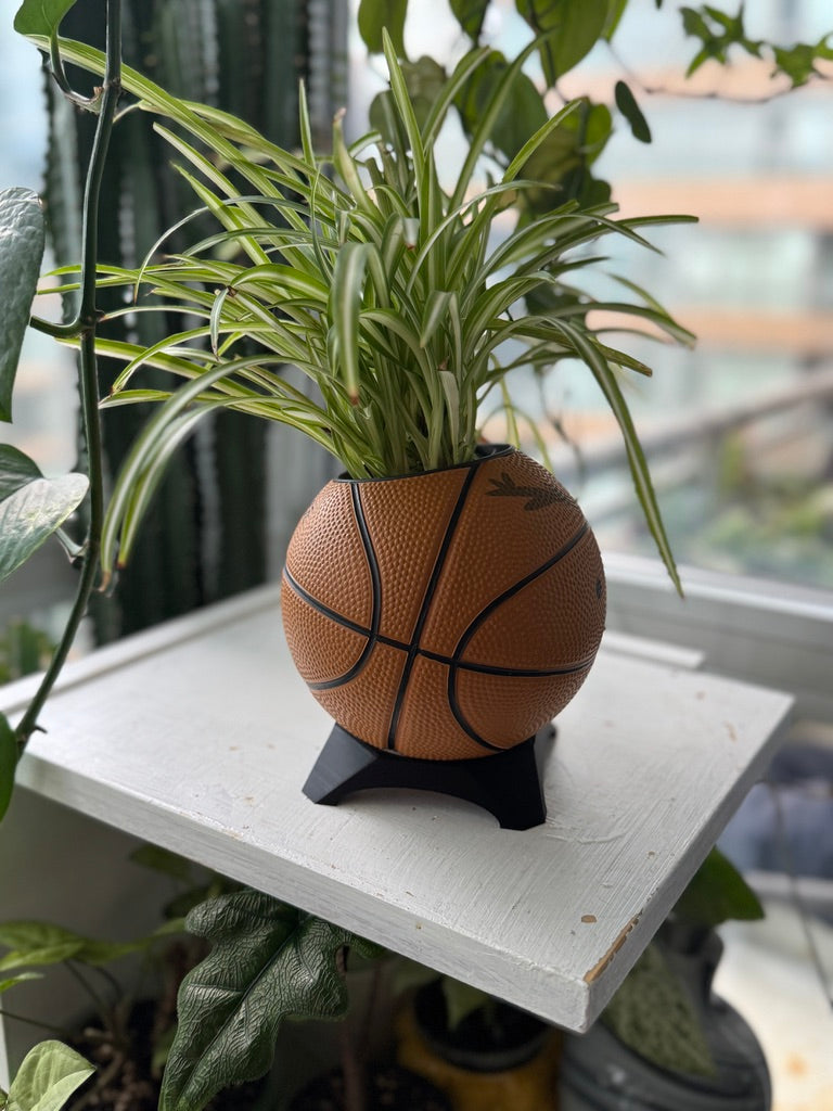 Ultra-Mini Basketball Planter (Reindeer)
