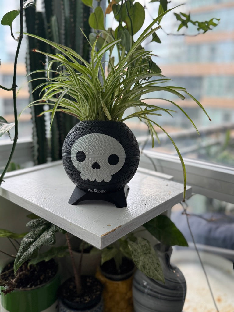 Ultra-Mini Basketball Planter (Skeleton)