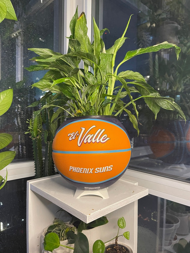 Large Basketball Planter (Phoenix Suns)