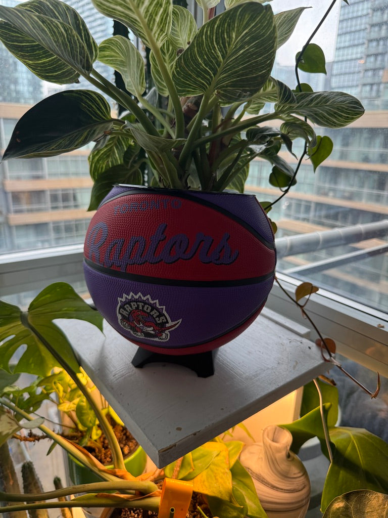 Large Basketball Planter (Toronto Raptors)