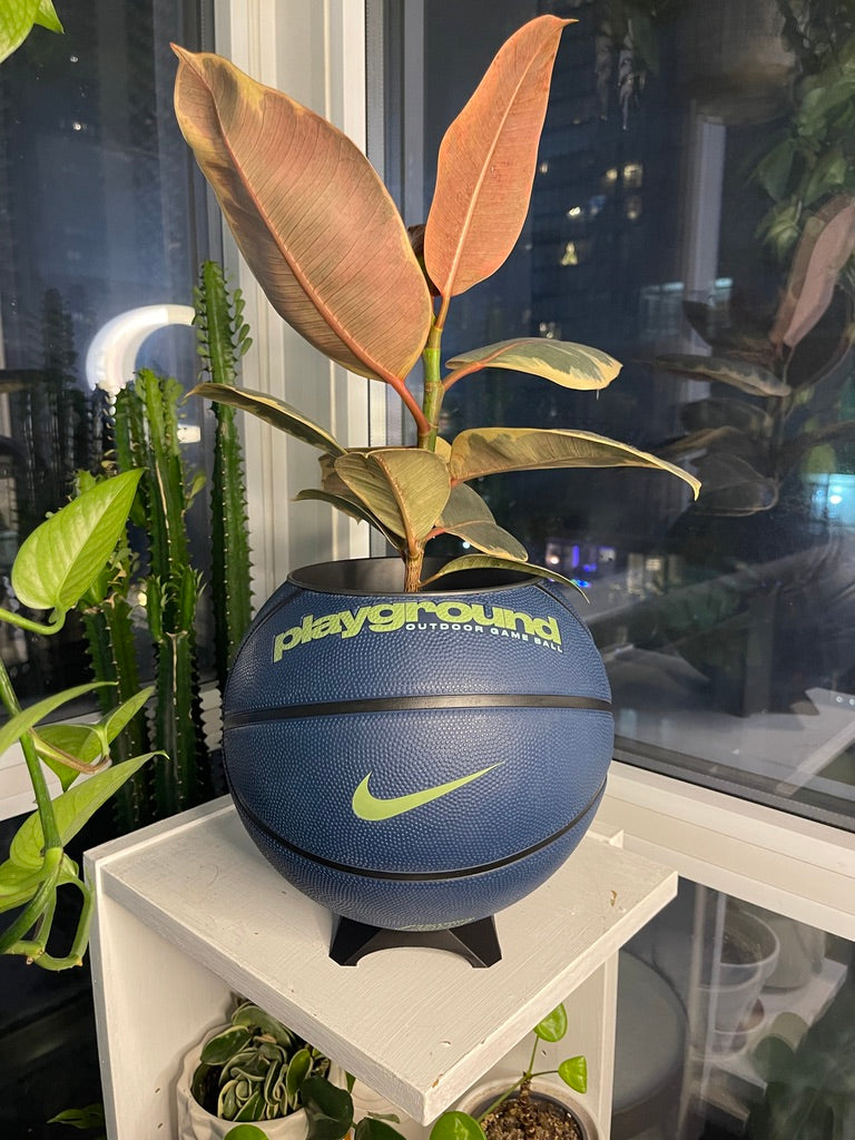 Nike Large Basketball Planter (Ball For All Blue)