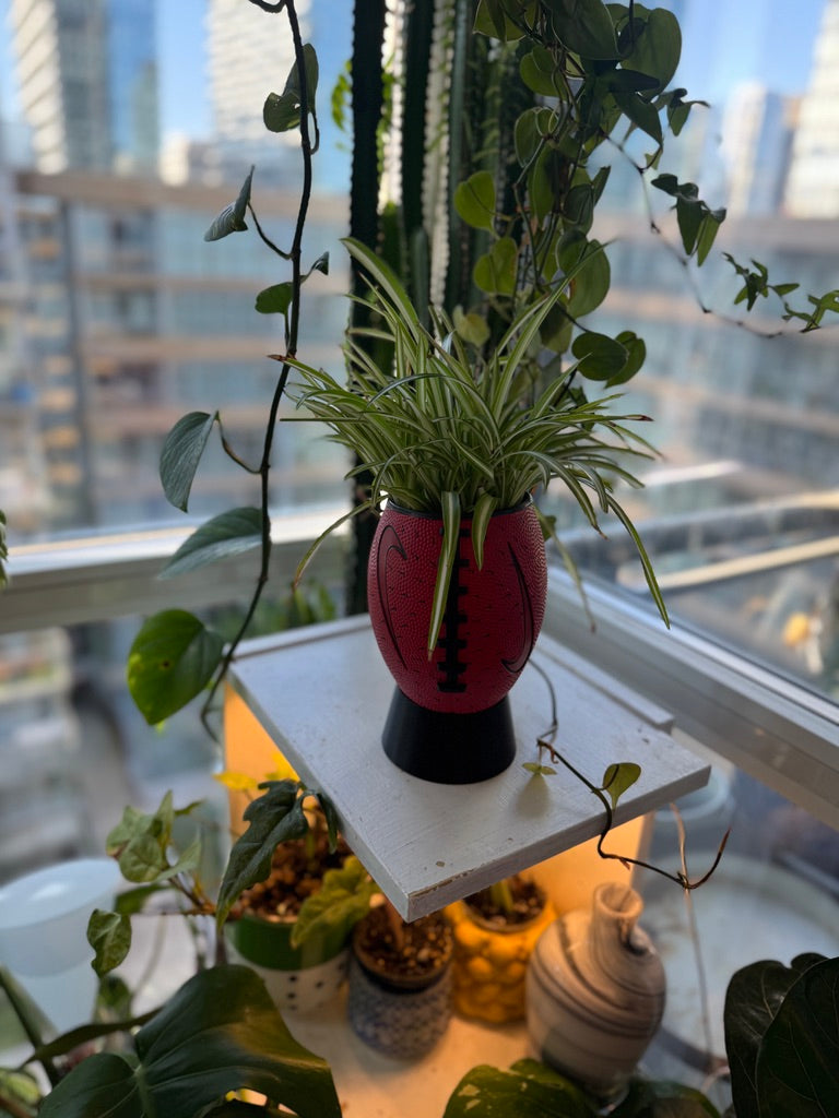 Nike Mini Football Planter (Red)