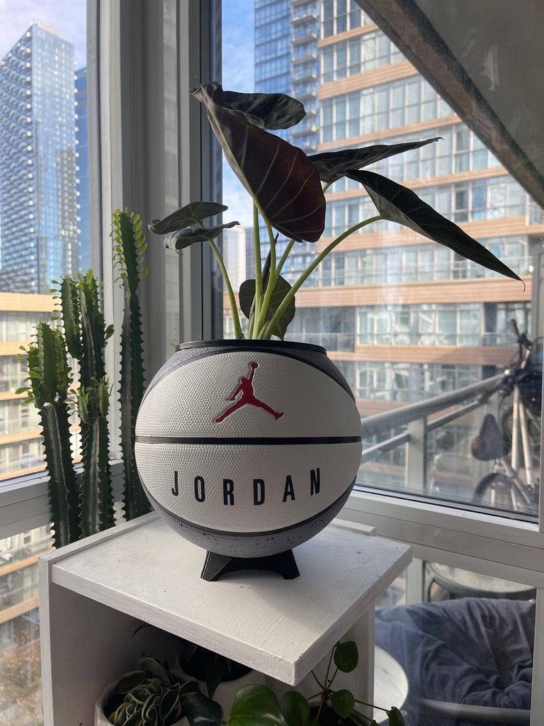 Nike Jordan Large Basketball Planter (White Cement)
