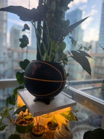 Nike Large Basketball Planter (Kobe Bryant Black)