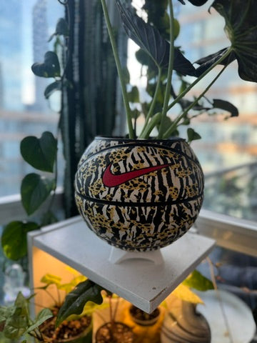 Nike Large Basketball Planter (Cheetah Zebra)