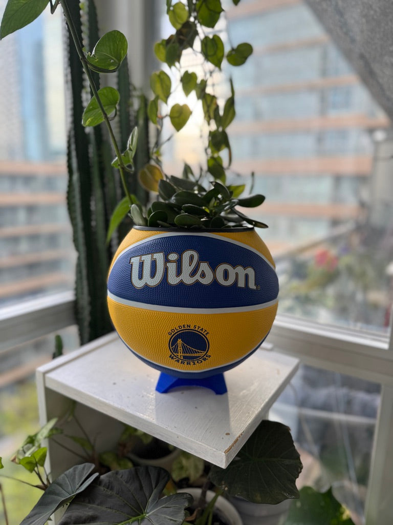 Large Basketball Planter (Golden State Warriors - OG)