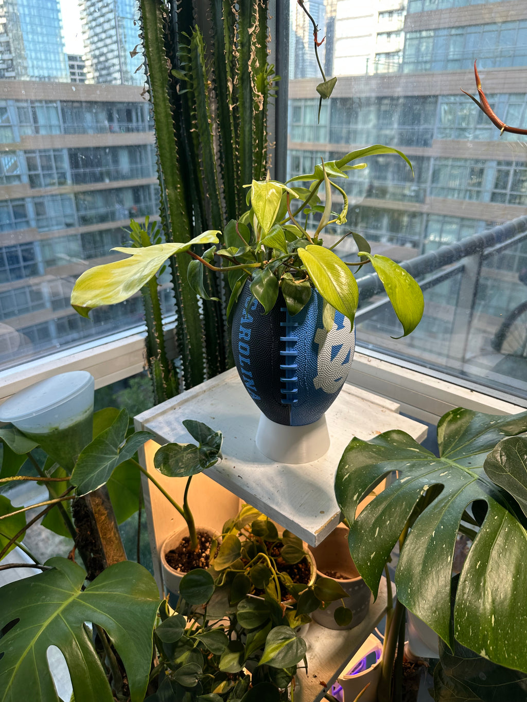 Large Football Planter (UNC)