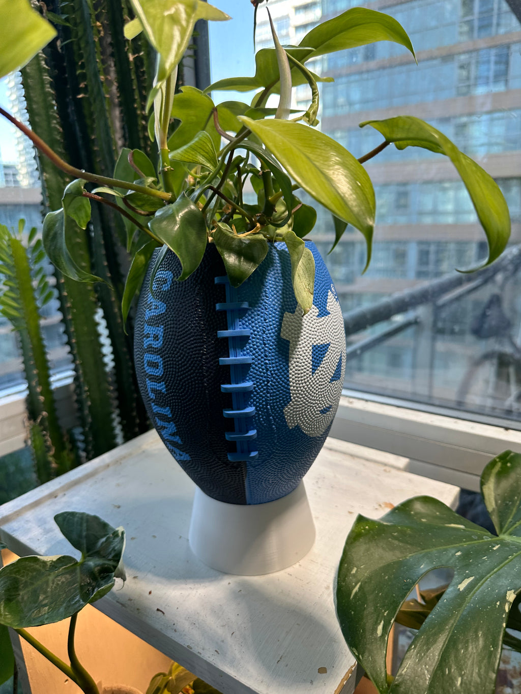 Large Football Planter (UNC)
