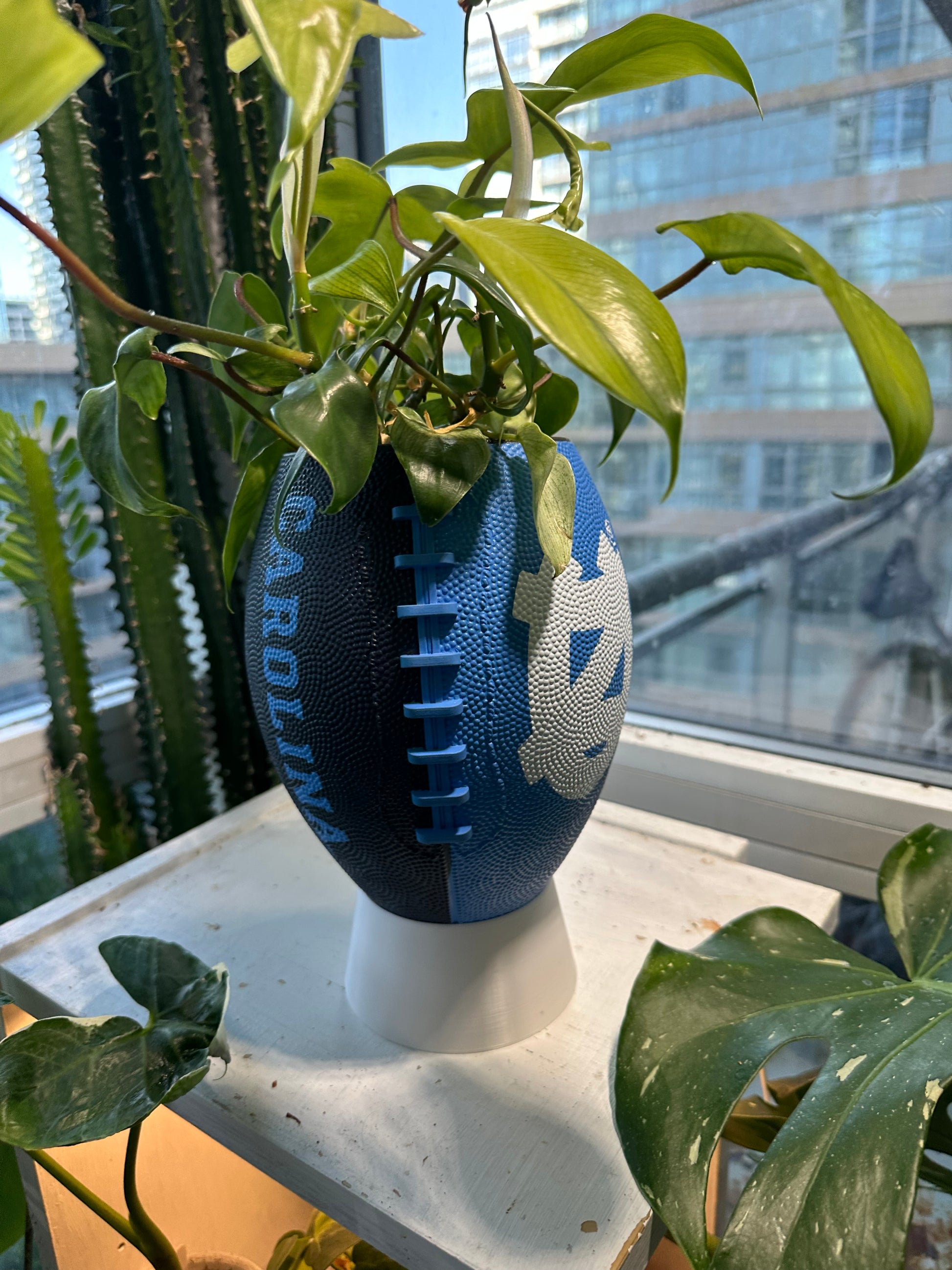 Large Football Planter (UNC)