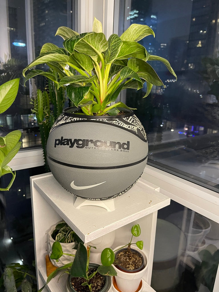 Nike Large Basketball Planter (Black & Grey)