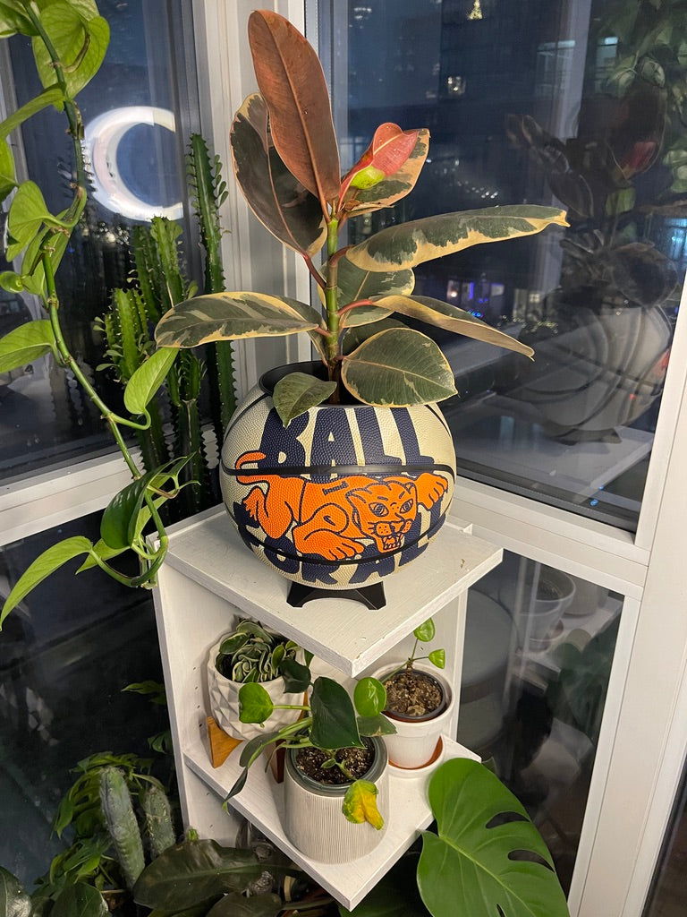 Nike Large Basketball Planter (Ball For All White)