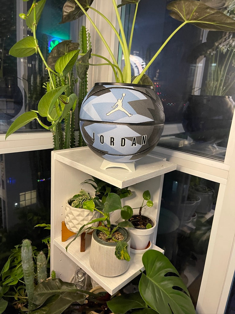 Nike Jordan Large Basketball Planter (Geometric Blue)