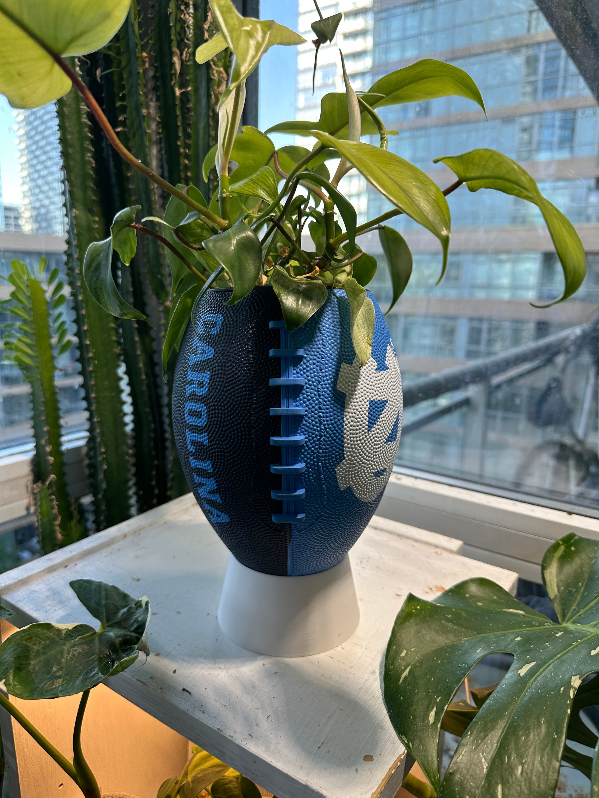Large Football Planter (UNC)