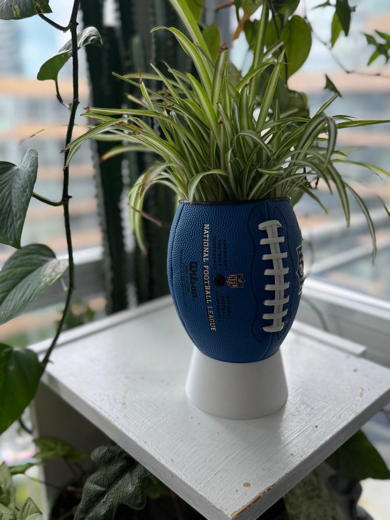 Mini Football Planter (The NFL OG - Blue)