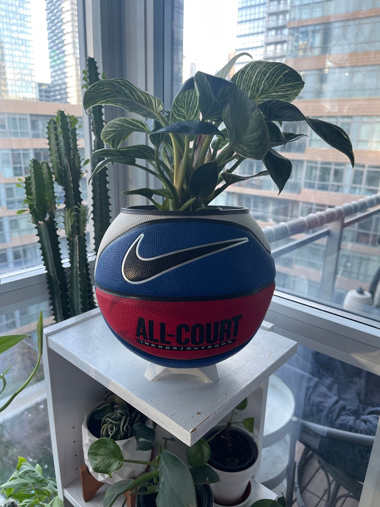 Nike Large Basketball Planter (Red, White, & Blue All-Court)