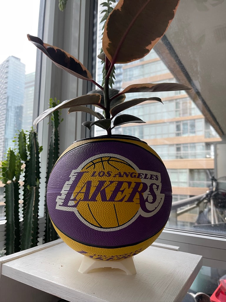 Large Basketball Planter (Los Angeles Lakers - OG)