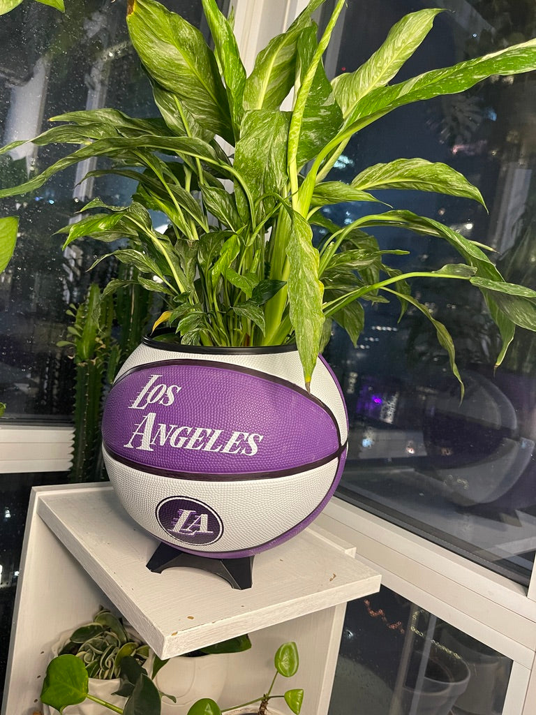 Large Basketball Planter (Los Angeles Lakers Mono)