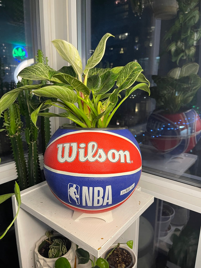Large Basketball Planter (Los Angeles Clippers)