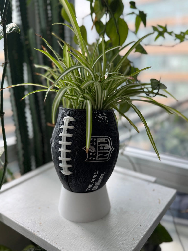 Mini Football Planter (The NFL OG - Black)