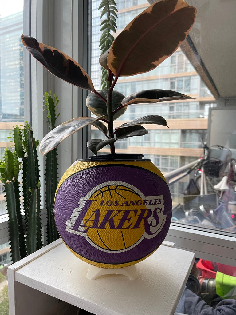 Large Basketball Planter (Los Angeles Lakers - OG)