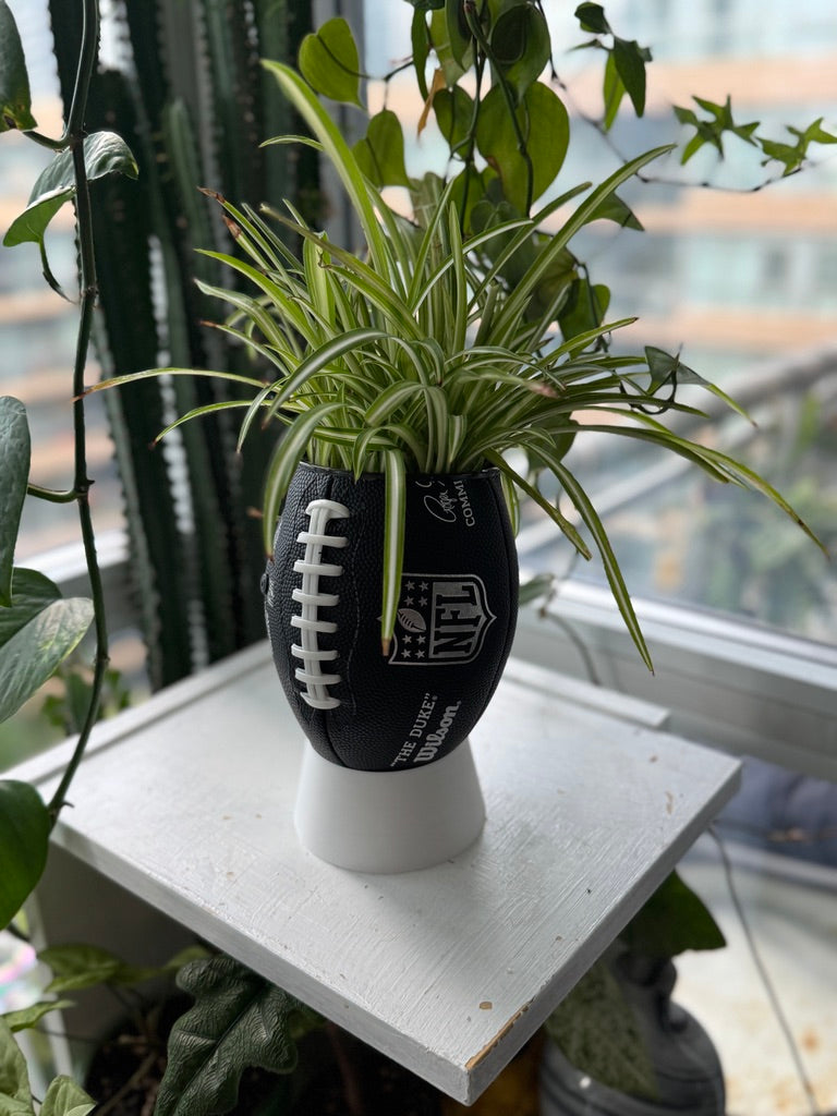 Mini Football Planter (The NFL OG - Black)