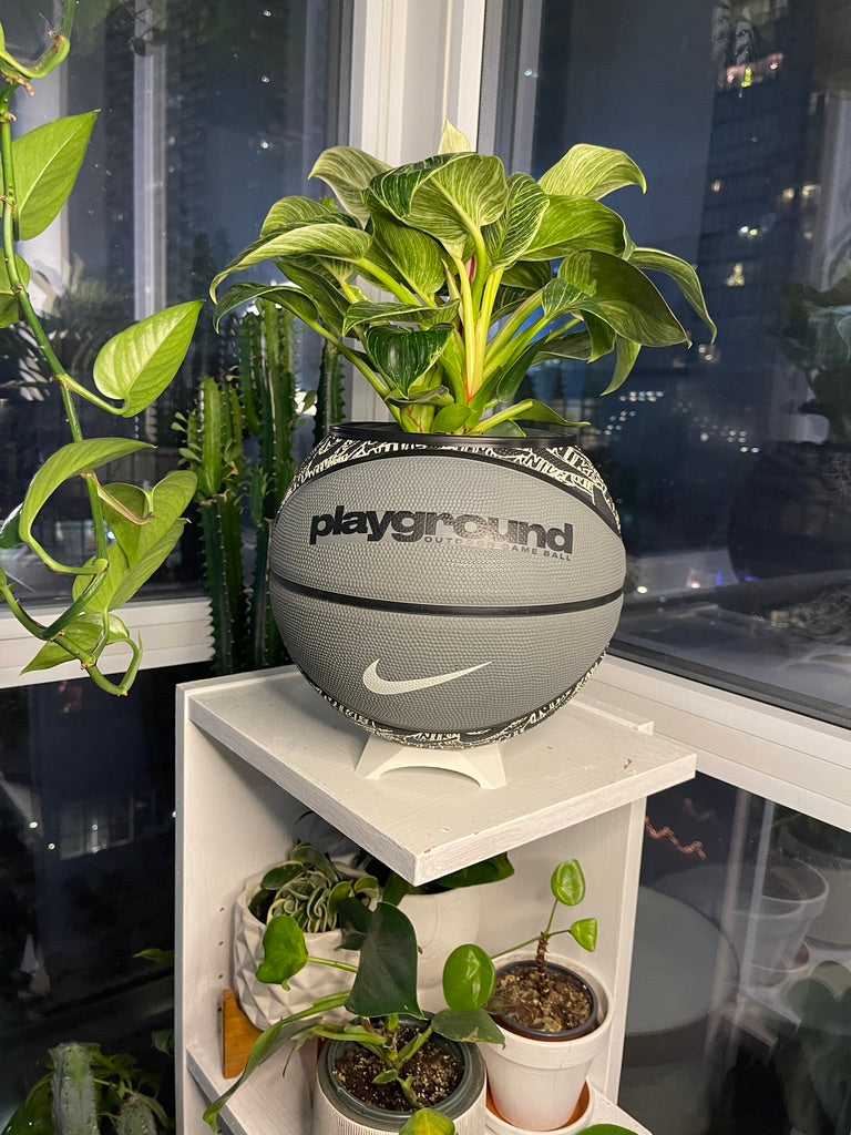 Nike Large Basketball Planter (Black & Grey)