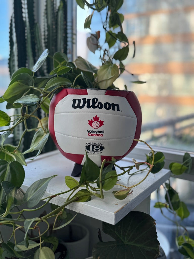 Large Volleyball Planter (Volleyball Canada)