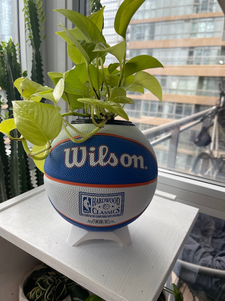 Mini Basketball Planter (New York Knicks)