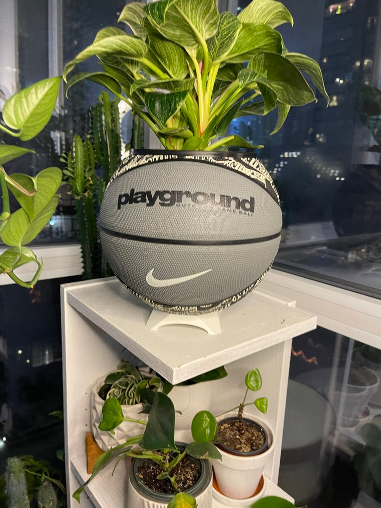 Nike Large Basketball Planter (Black & Grey)